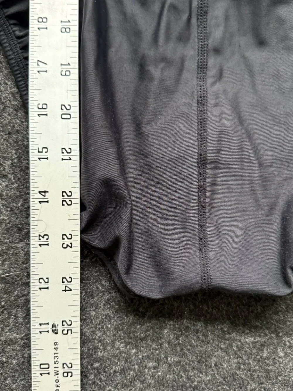 Nike HydraStrong Black Fastback One Piece Swimsuit Size 10